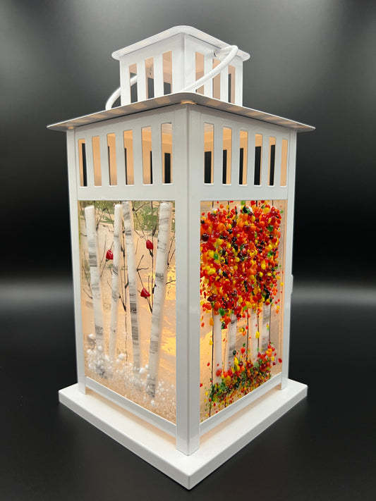 Traditional Lantern - White